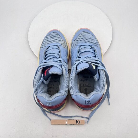 Nike Ja 1 Day One Men Size 8.5 DR8785 400 Cobalt Citron Hot Punch Pink Shoes - Picture 11 of 13